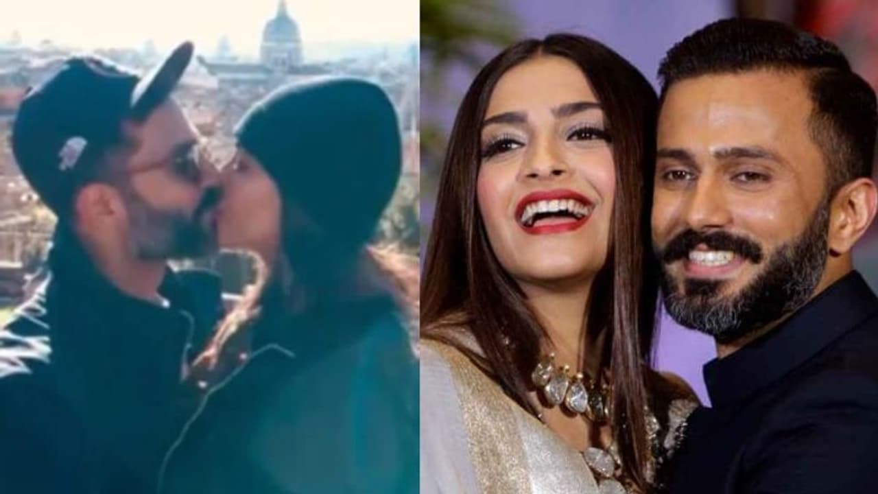 ആനന്ദ് അഹൂജയ്ക്ക് ചുടുചുംബനം നല്കി സോനം; പുതുവത്സരാശംസകള് നേര്ന്ന് വീഡിയോ ആനന്ദ് അഹൂജയ്ക്ക് ചുടുചുംബനം നല്കി സോനം; പുതുവത്സരാശംസകള് നേര്ന്ന് വീഡിയോ