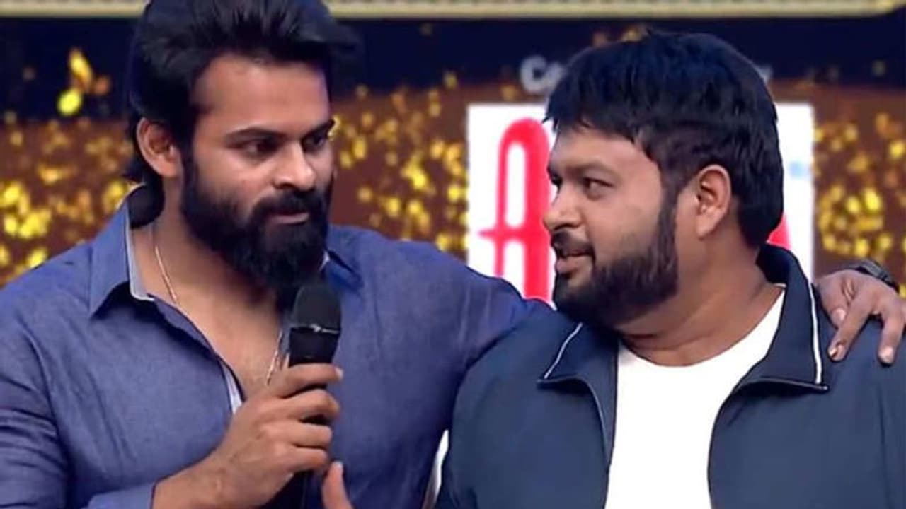 మెగా మేనల్లుడి సెంటిమెంట్ కి బ్రేక్.. తమన్ రిపీట్! మెగా మేనల్లుడి సెంటిమెంట్ కి బ్రేక్.. తమన్ రిపీట్!