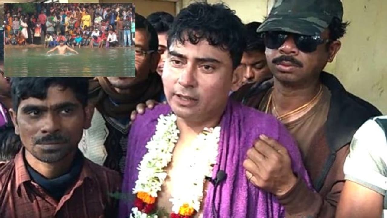 ২০২০ টি ডুব, অভিনব ভাবনায় বর্ষবরণ বাঁকুড়ার সদানন্দের