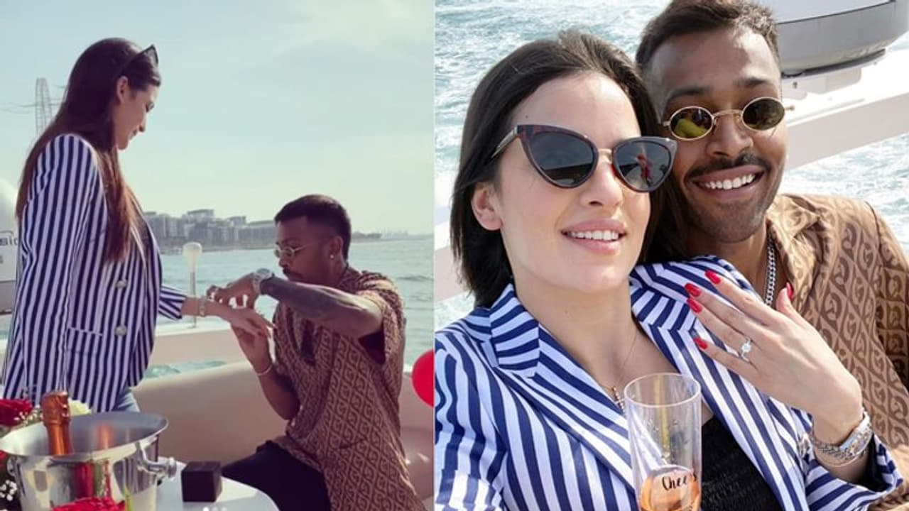 నటాషాతో నిశ్చితార్థం: హార్దిక్ పాండ్యా పేరెంట్స్ షాక్, కానీ... నటాషాతో నిశ్చితార్థం: హార్దిక్ పాండ్యా పేరెంట్స్ షాక్, కానీ...