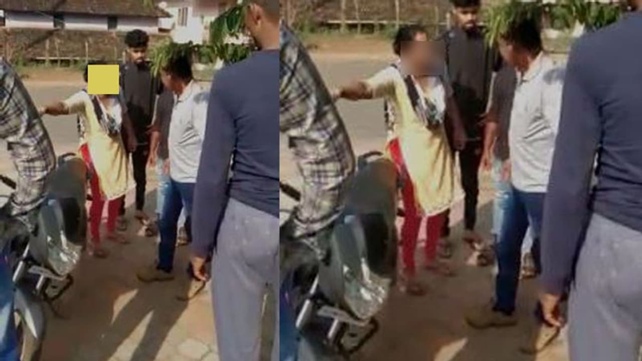 ಮಹಿಳೆ ಶೀಲ ಶಂಕಿಸಿ ಕರಪತ್ರ ಹಂಚಿದ : ನಡುರಸ್ತೆಯಲ್ಲೇ ಚಪ್ಪಲಿ ಏಟು ತಿಂದ ಮಹಿಳೆ ಶೀಲ ಶಂಕಿಸಿ ಕರಪತ್ರ ಹಂಚಿದ : ನಡುರಸ್ತೆಯಲ್ಲೇ ಚಪ್ಪಲಿ ಏಟು ತಿಂದ