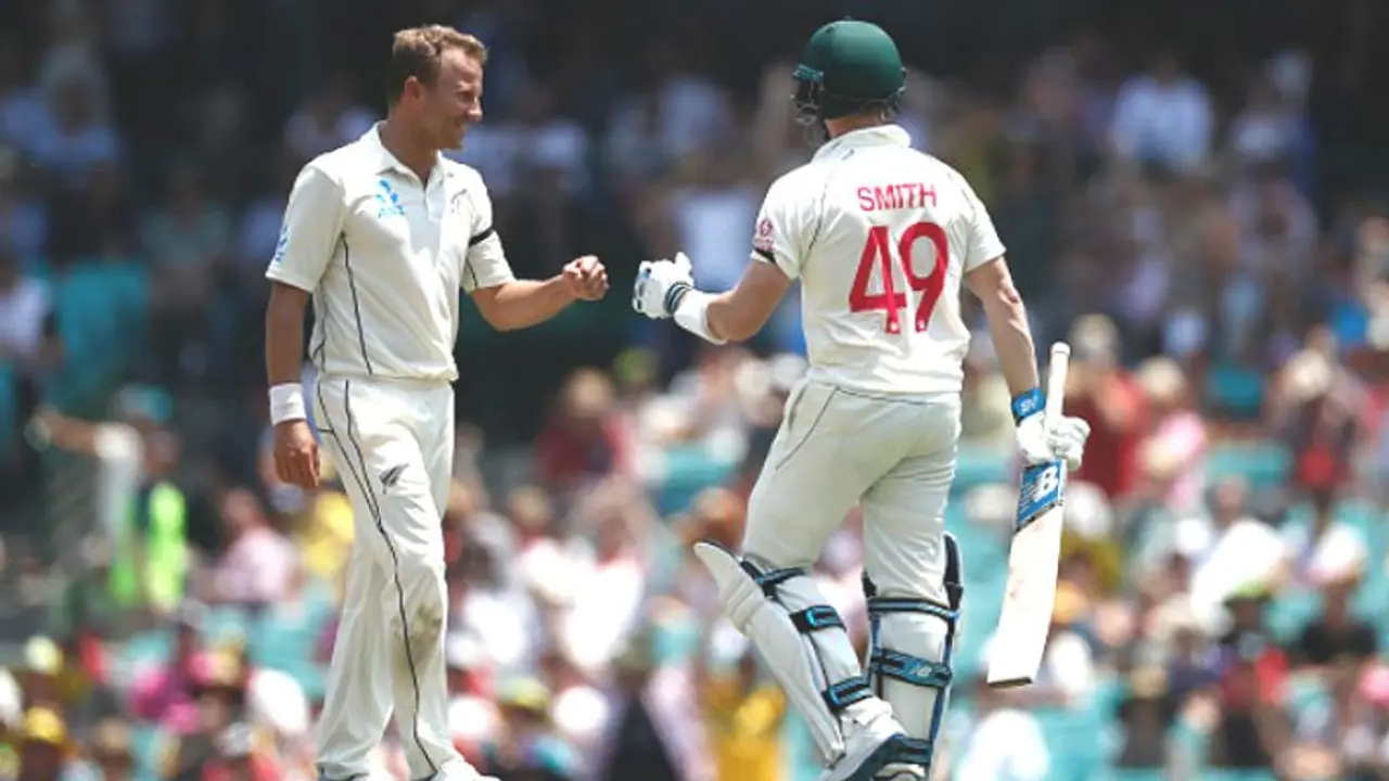 பவுலர் உட்பட ஒட்டுமொத்த ஸ்டேடியத்தையும் கொண்டாட வைத்த ஸ்மித்தின் ரன்.. வீடியோ பவுலர் உட்பட ஒட்டுமொத்த ஸ்டேடியத்தையும் கொண்டாட வைத்த ஸ்மித்தின் ரன்.. வீடியோ