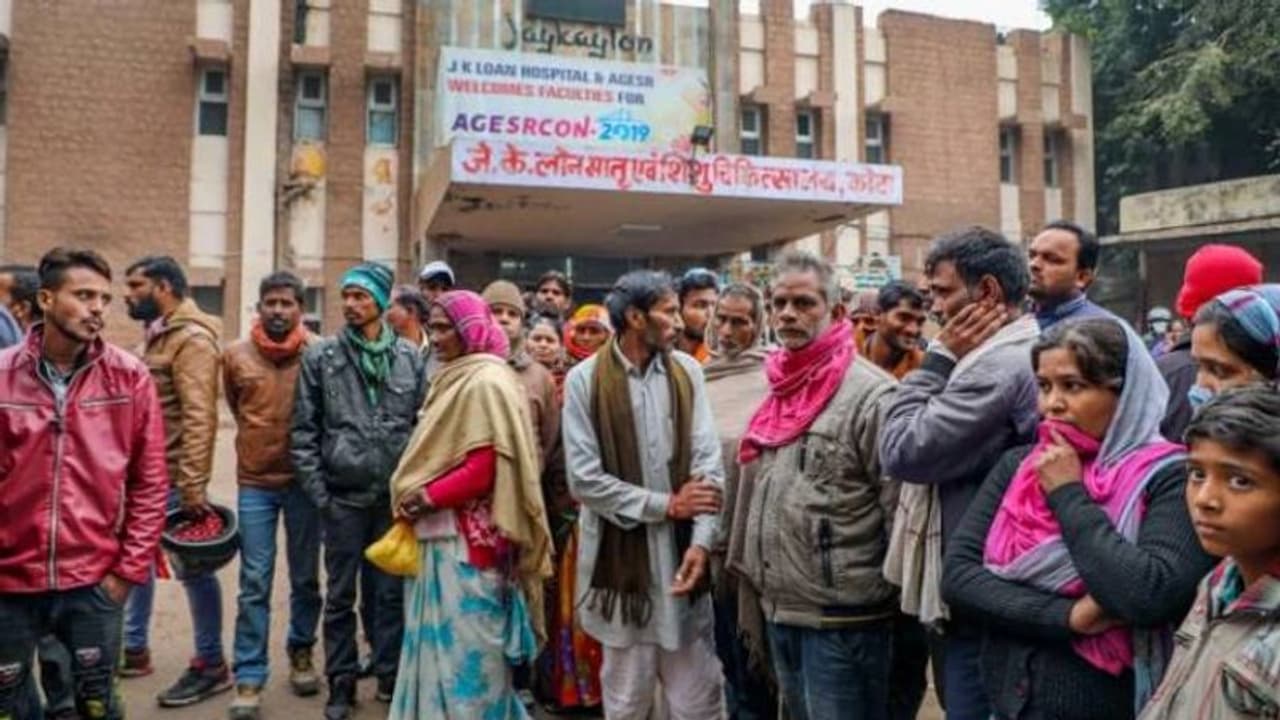 കോട്ടയില്‍ ശിശുമരണം തുടരുന്നു; മരണസംഖ്യ 107 ആയി ഉയർന്നു, സർക്കാരിനെതിരെ പ്രതിഷേധം ശക്തം