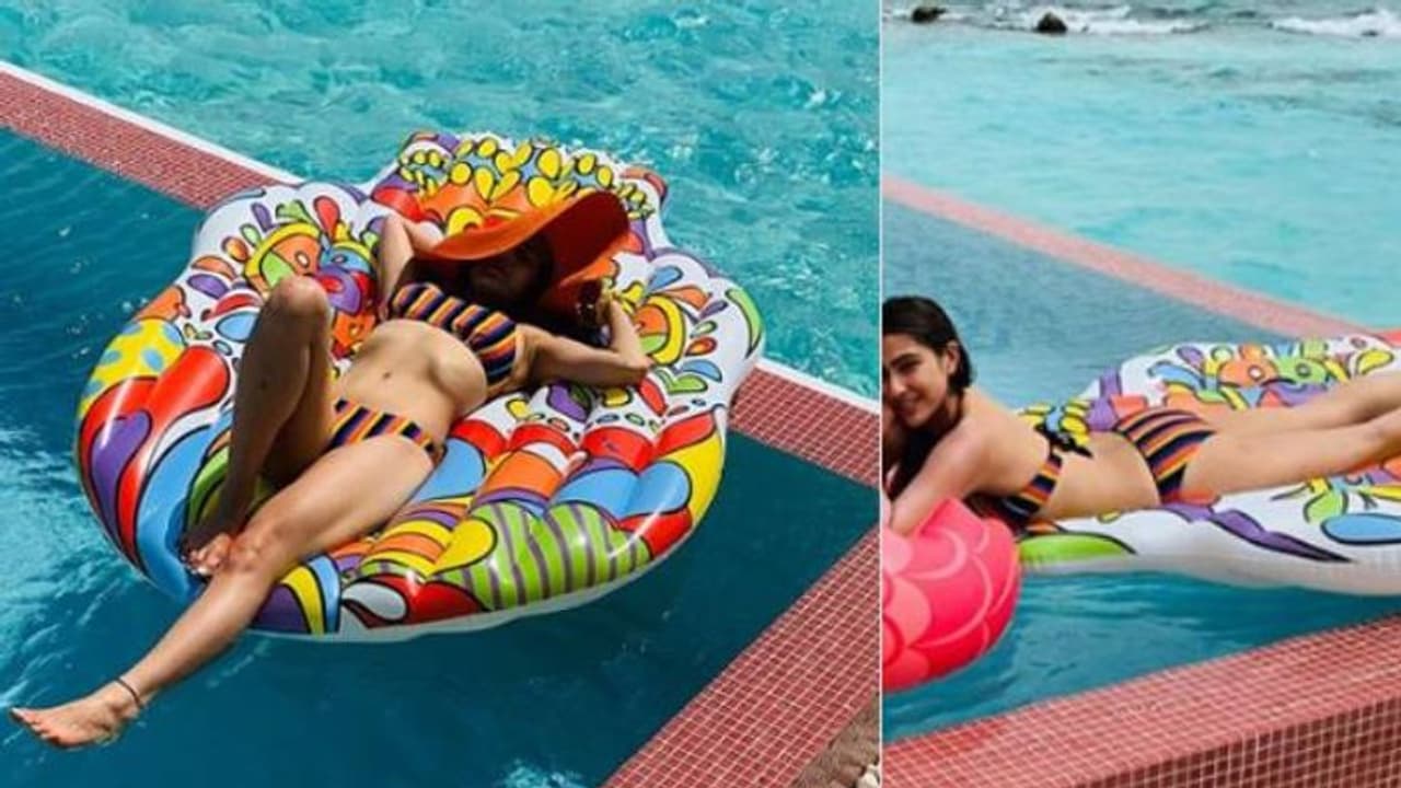 മഴവില് നിറമുള്ള ബിക്കിനിയില് സാറ, കുടുംബത്തോടൊപ്പം മാലിദ്വീപില് അവധി ആഘോഷം മഴവില് നിറമുള്ള ബിക്കിനിയില് സാറ, കുടുംബത്തോടൊപ്പം മാലിദ്വീപില് അവധി ആഘോഷം