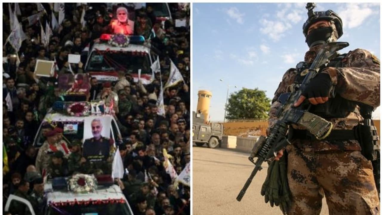 തിരിച്ചടിച്ച് ഇറാൻ; ബാഗ്ദാദിലെ അമേരിക്കൻ എംബസിക്ക് നേരെ റോക്കറ്റാക്രമണം; വ്യോമനിരീക്ഷണം ശക്തമാക്കി അമേരിക്ക