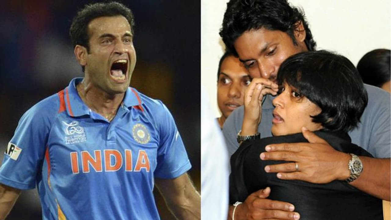 சங்கக்கரா மனைவியை பற்றி பேசினேன்.. இர்ஃபான் பதான் பகிர்ந்த ஸ்லெட்ஜிங் ஃப்ளாஷ்பேக் சங்கக்கரா மனைவியை பற்றி பேசினேன்.. இர்ஃபான் பதான் பகிர்ந்த ஸ்லெட்ஜிங் ஃப்ளாஷ்பேக்