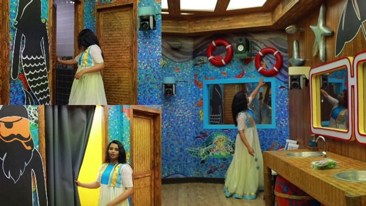 'കടൽ കൊള്ളക്കാരനും മത്സ്യകന്യകയും'; കടലിന്റെ അന്തരീക്ഷത്തിൽ വാഷിംഗ് റൂം 'കടൽ കൊള്ളക്കാരനും മത്സ്യകന്യകയും'; കടലിന്റെ അന്തരീക്ഷത്തിൽ വാഷിംഗ് റൂം