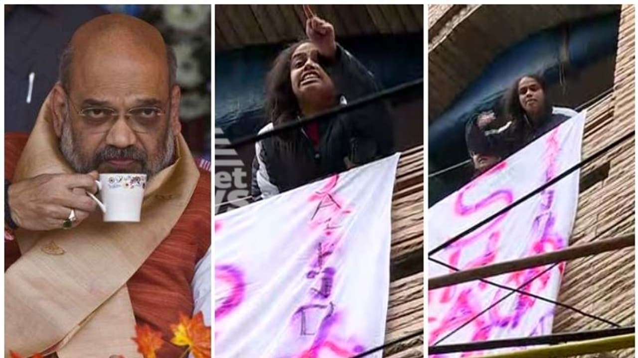 അമിത് ഷായ്ക്ക് നേരെ 'ഗോ ബാക്ക്' വിളിച്ചത് മലയാളി പെൺകുട്ടി, ഇറക്കിവിട്ട് ഫ്ലാറ്റുടമ