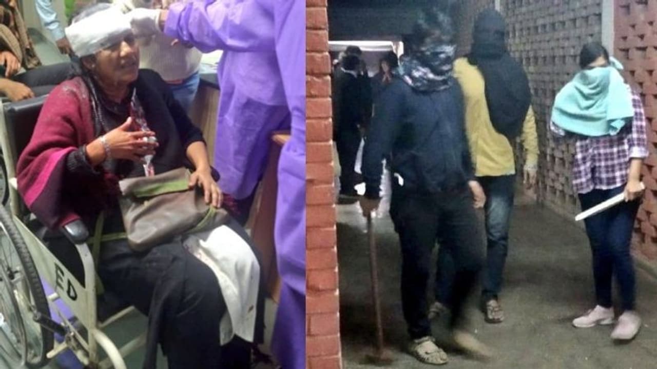 জেএনইউ গেটের সামনে দিল্লি পুলিশ, তা সত্ত্বেও কী করে হামলা প্রশ্ন কংগ্রেসের