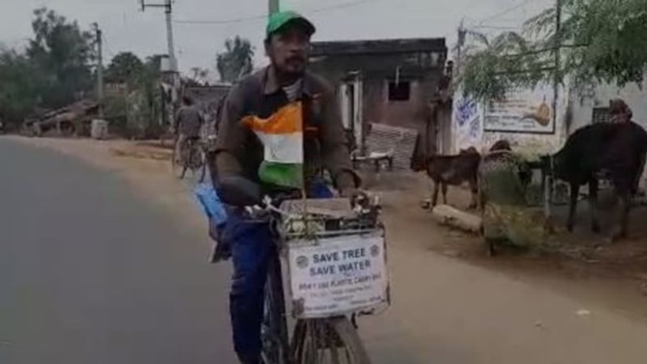 প্রকৃতিকে বাঁচানোর বার্তা, সাইকেলে দেশ ভ্রমণ কলকাতাবাসীর প্রকৃতিকে বাঁচানোর বার্তা, সাইকেলে দেশ ভ্রমণ কলকাতাবাসীর
