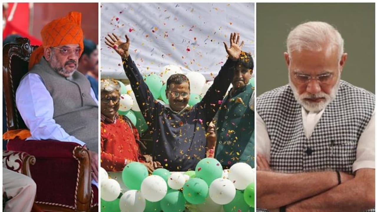 ദില്ലിയിൽ ബിജെപി തകർന്നടിയും, 'ആപ് കാ സർക്കാർ' മിന്നും ജയം നേടും: അഭിപ്രായ സർവേ