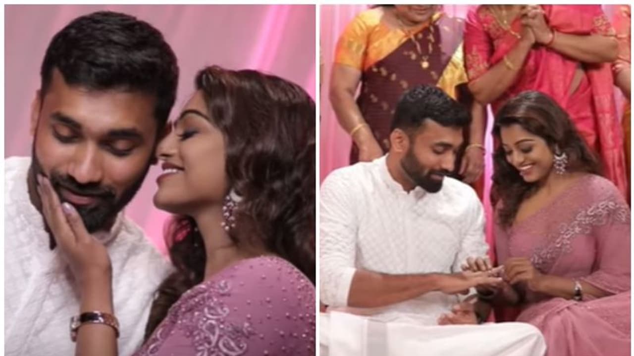 നടിയും അവതാരകയുമായ മീര അനിൽ വിവാഹിതയാകുന്നു; വിവാഹ നിശ്ചയ വീഡിയോ കാണാം