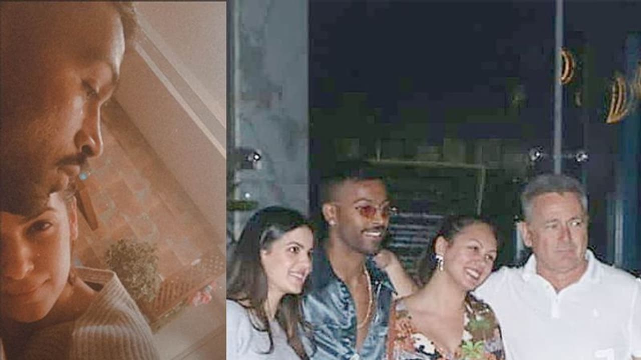 सगाई के बाद नताशा के परिवार से मिले हार्दिक पांड्या, मुंबई में साथ बैठकर किया डिनर सगाई के बाद नताशा के परिवार से मिले हार्दिक पांड्या, मुंबई में साथ बैठकर किया डिनर