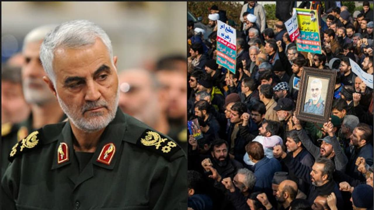 জেনারেল সোলেমানির শেষযাত্রা তেও ঝড়ল রক্ত, প্রাণ হারালেন ৩৫ জন জেনারেল সোলেমানির শেষযাত্রা তেও ঝড়ল রক্ত, প্রাণ হারালেন ৩৫ জন