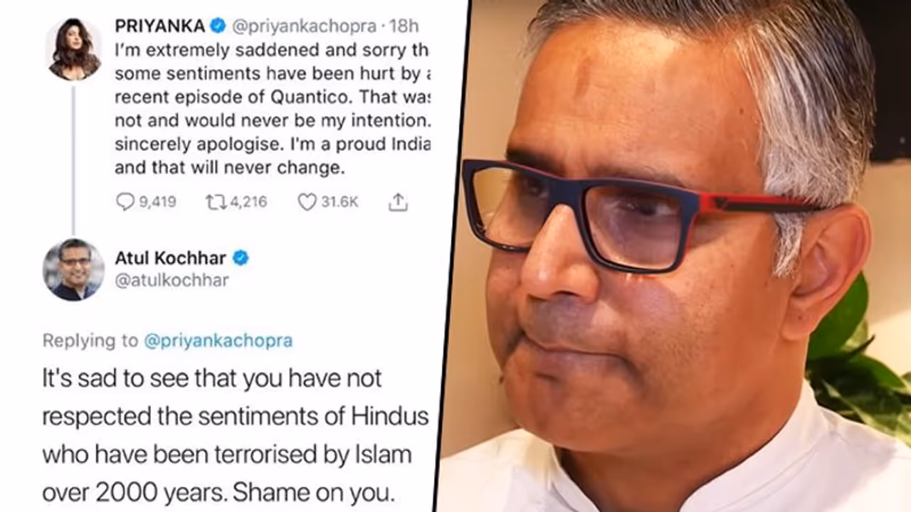 Hounded by Islamist Leftists, chef Atul Kochhar who questioned Priyanka Chopra’s double standards over her Quantico apology recalls ‘darkest time' of his life Hounded by Islamist Leftists, chef Atul Kochhar who questioned Priyanka Chopra’s double standards over her Quantico apology recalls ‘darkest time' of his life