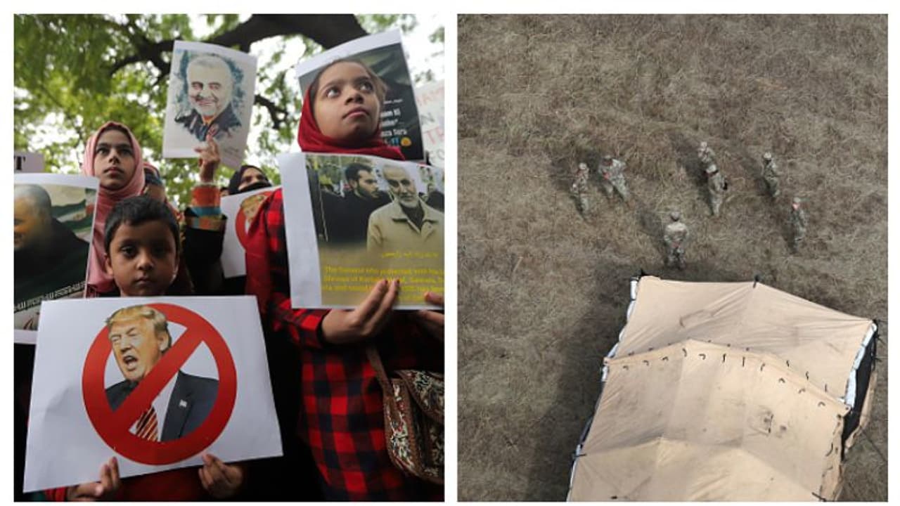 সোলেমানি হত্যার বদলা, ইরাকের মার্কিন ঘাঁটিতে ক্ষেপণাস্ত্র হামলা ইরানের