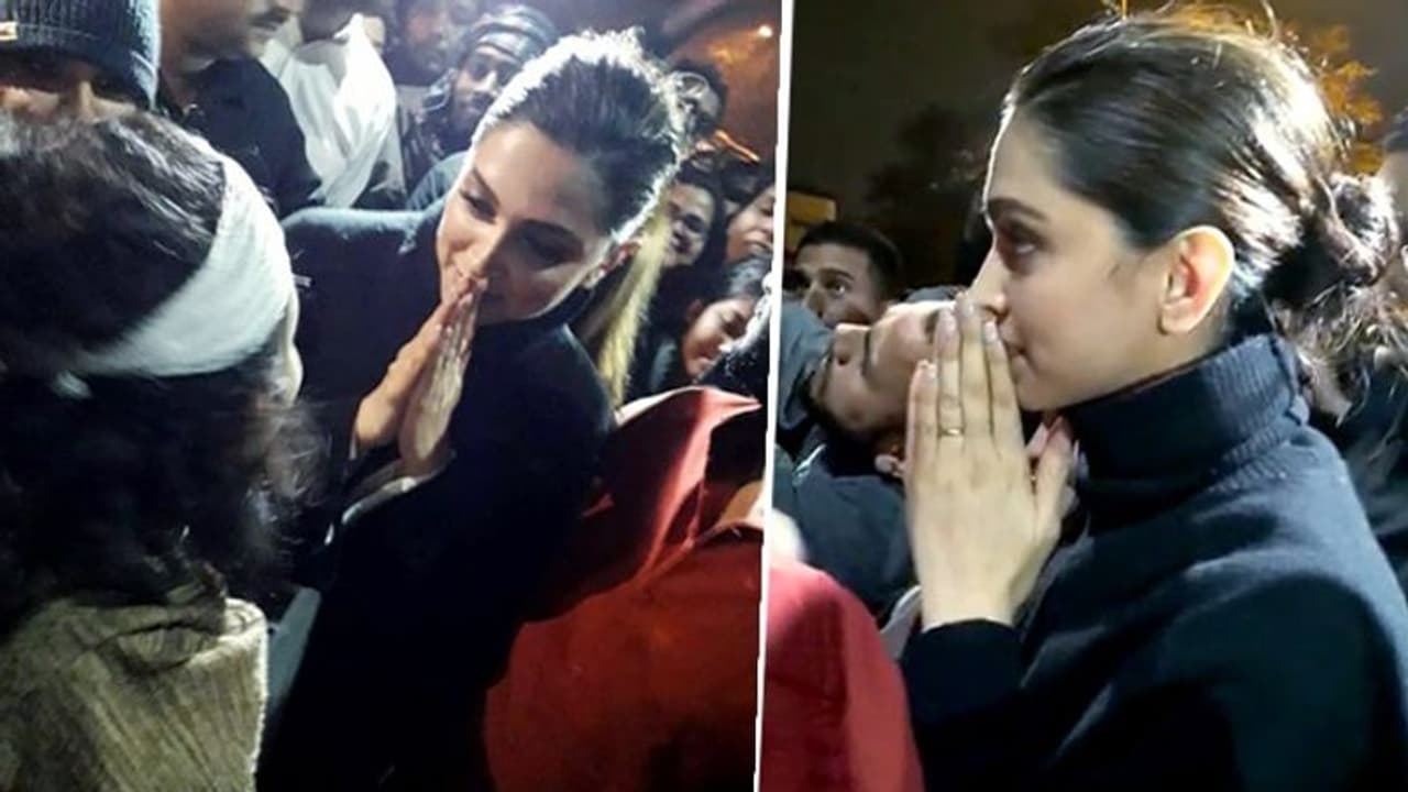 ആക്രമണങ്ങള്‍ വേദനിപ്പിക്കുന്നു, ഇതല്ല രാജ്യത്തിന്‍റെ അടിത്തറ: ജെഎന്‍യു സന്ദര്‍ശനത്തിന് ശേഷം ദീപിക പദുക്കോണ്‍