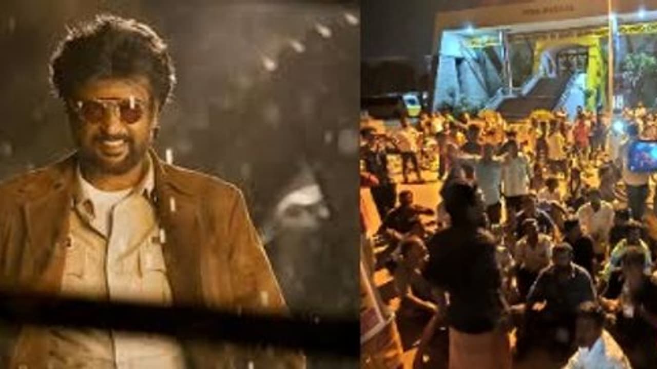 திண்டுக்கல்லில் மட்டும் ரிலீஸ் ஆகாத "தர்பார்"... கொல காண்டில் ரஜினி ரசிகர்கள்... நடுரோட்டில் அமர்ந்து போராட்டம்...!