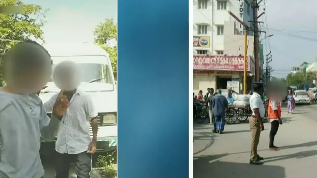 'தூத்துக்குடிகாரனுங்கம்மா.. தூக்கிட்டாங்கம்மா'..! காவல்துறை வாகனத்தில் டிக் டாக்..! வசமாக சிக்கிய இளைஞர்கள்..!
