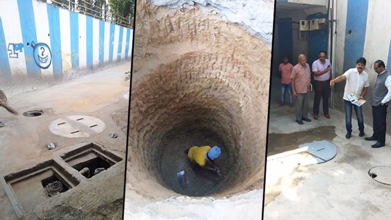 Bengaluru: BBMP delivers masterstroke to end water logging at underpass, digs percolation pit Bengaluru: BBMP delivers masterstroke to end water logging at underpass, digs percolation pit