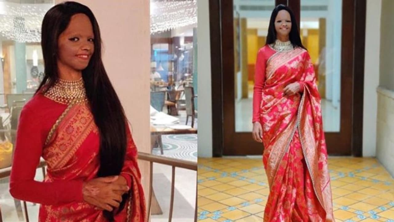 സബ്യസാചിയുടെ സാരിയില്‍ മനോഹരിയായി ലക്ഷ്‍മി അഗര്‍വാള്‍