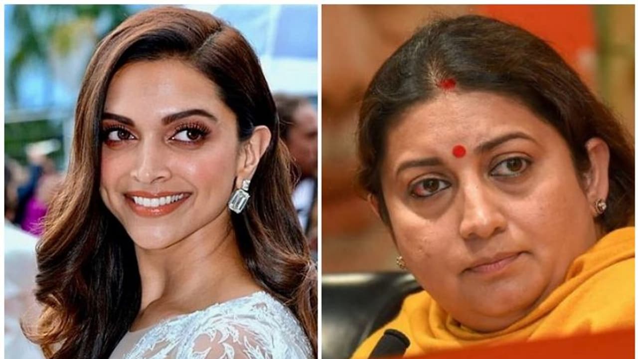 'അവരുടെ രാഷ്ട്രീയ ബന്ധമെന്താണെന്ന് എനിക്കറിയണം'; ദീപികക്കെതിരെ സ്മൃതി ഇറാനി 'അവരുടെ രാഷ്ട്രീയ ബന്ധമെന്താണെന്ന് എനിക്കറിയണം'; ദീപികക്കെതിരെ സ്മൃതി ഇറാനി