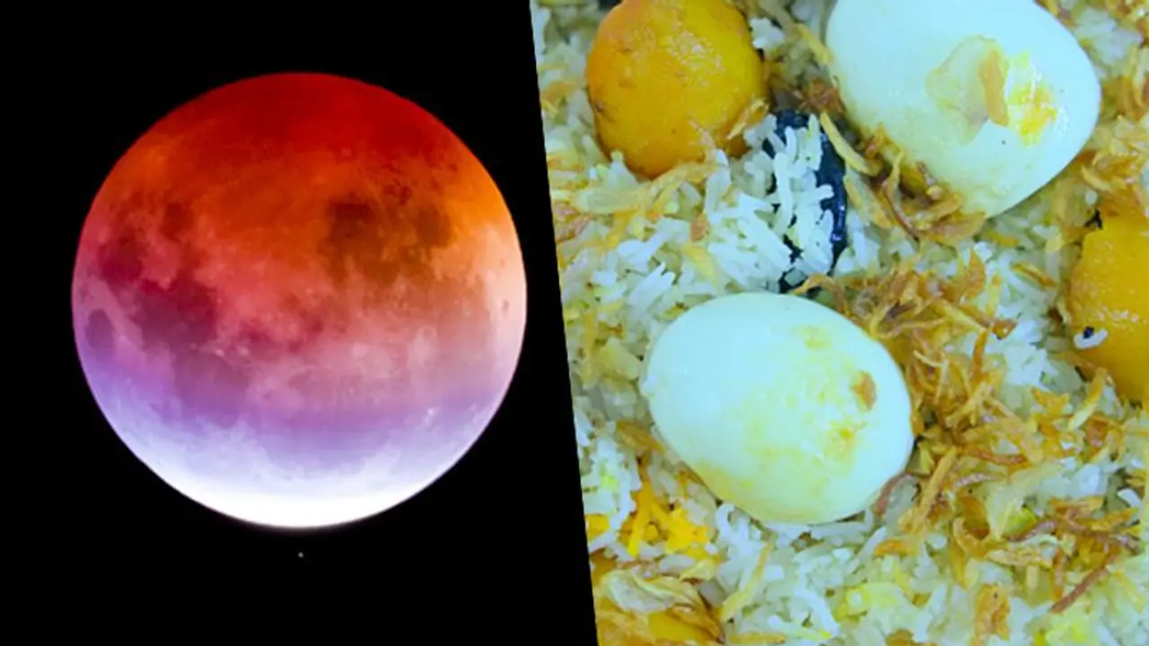 Egg biryani on menu during Lunar Eclipse: Anti superstition activists Egg biryani on menu during Lunar Eclipse: Anti superstition activists