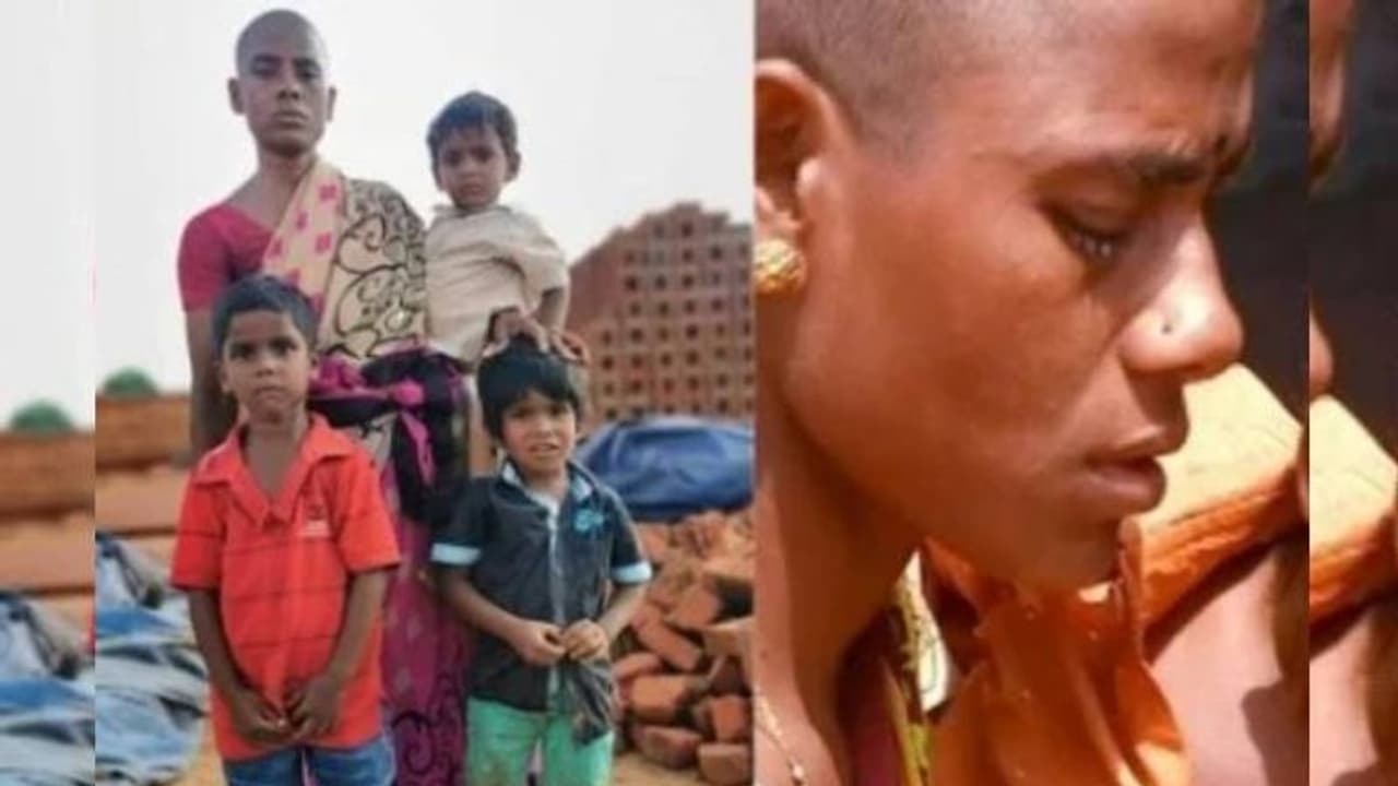 മക്കളുടെ വിശപ്പ് അകറ്റാൻ 150 രൂപയ്ക്ക് തലമുടി മുറിച്ച് വിറ്റ് യുവതി മക്കളുടെ വിശപ്പ് അകറ്റാൻ 150 രൂപയ്ക്ക് തലമുടി മുറിച്ച് വിറ്റ് യുവതി