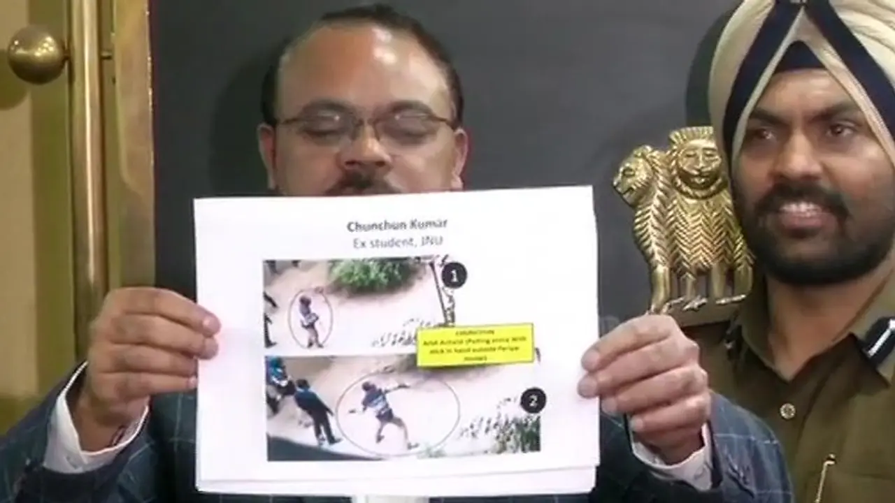 ಜೆಎನ್‌ಯು ದಾಳಿಕೋರರ ಫೋಟೋ ಬಿಡುಗಡೆ ಮಾಡಿದ ಪೊಲೀಸರು!