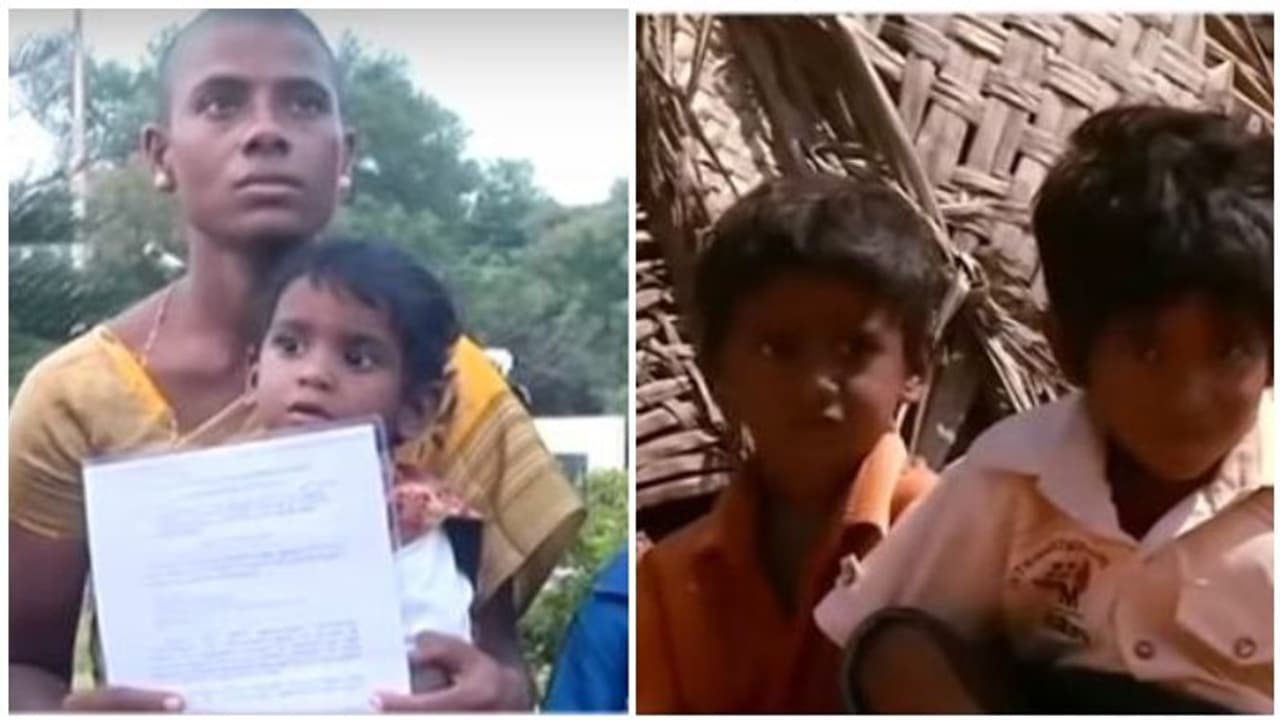 "அம்மா ரொம்ப பசிக்குது" துடித்த குழந்தைகள்..!ரூ.150 க்கு தலைமுடியை விற்று பசி தீர்த்த தாய்..! இப்படியும் சமூகத்தில்... "அம்மா ரொம்ப பசிக்குது" துடித்த குழந்தைகள்..!ரூ.150 க்கு தலைமுடியை விற்று பசி தீர்த்த தாய்..! இப்படியும் சமூகத்தில்...