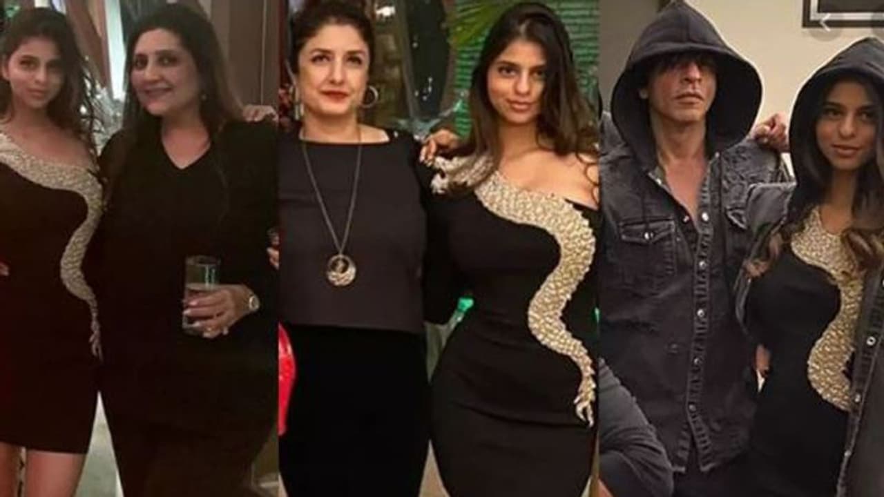 കറുത്ത സ്ലീവ്ലെസ് ഡ്രസിൽ സുന്ദരിയായി ഷാരൂഖിന്റെ മകൾ; ഈ വസ്ത്രത്തിന്റെ വില എത്രയാണെന്ന് അറിയേണ്ടേ...? കറുത്ത സ്ലീവ്ലെസ് ഡ്രസിൽ സുന്ദരിയായി ഷാരൂഖിന്റെ മകൾ; ഈ വസ്ത്രത്തിന്റെ വില എത്രയാണെന്ന് അറിയേണ്ടേ...?