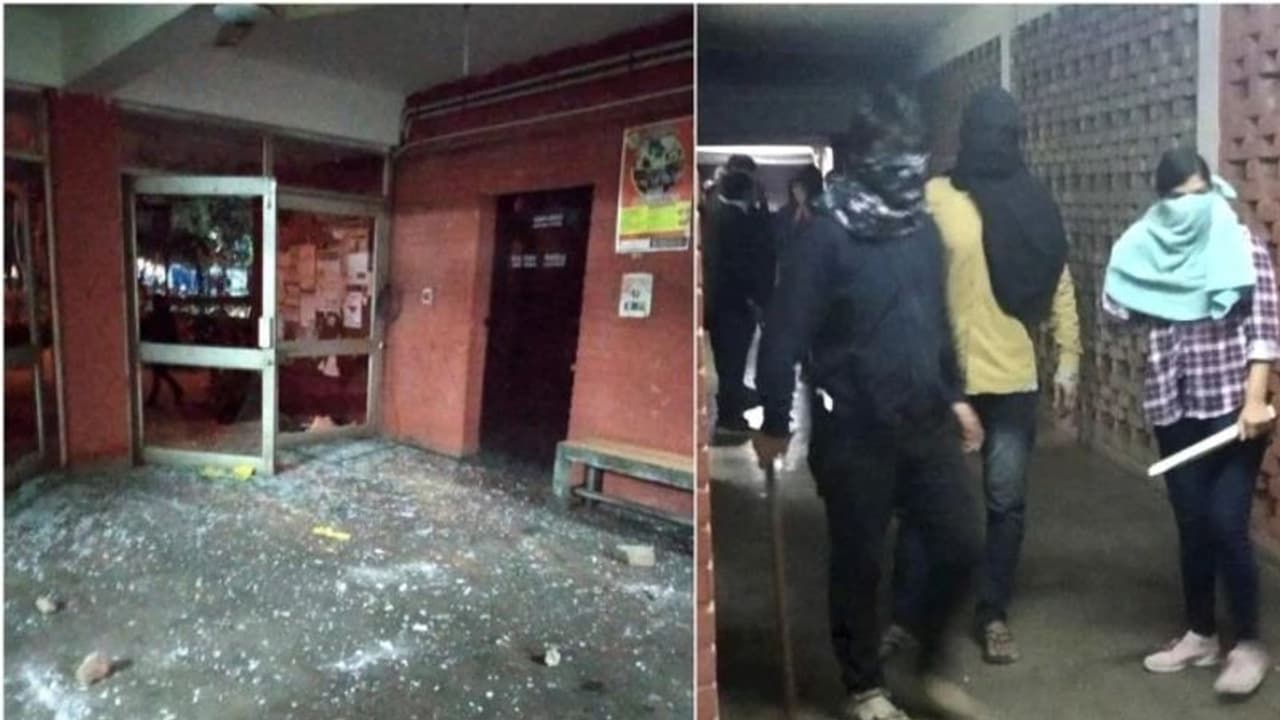 कैमरे के सामने नकाबपोश ने स्वीकारी हमले की बात, बताया कैसे की थी हिंसा की प्लानिंग कैमरे के सामने नकाबपोश ने स्वीकारी हमले की बात, बताया कैसे की थी हिंसा की प्लानिंग