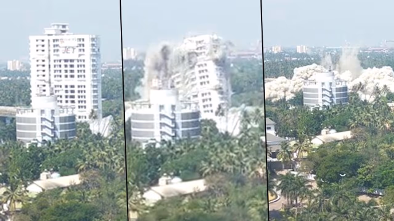 Two posh Kochi flats bite the dust, two more to be razed on Sunday