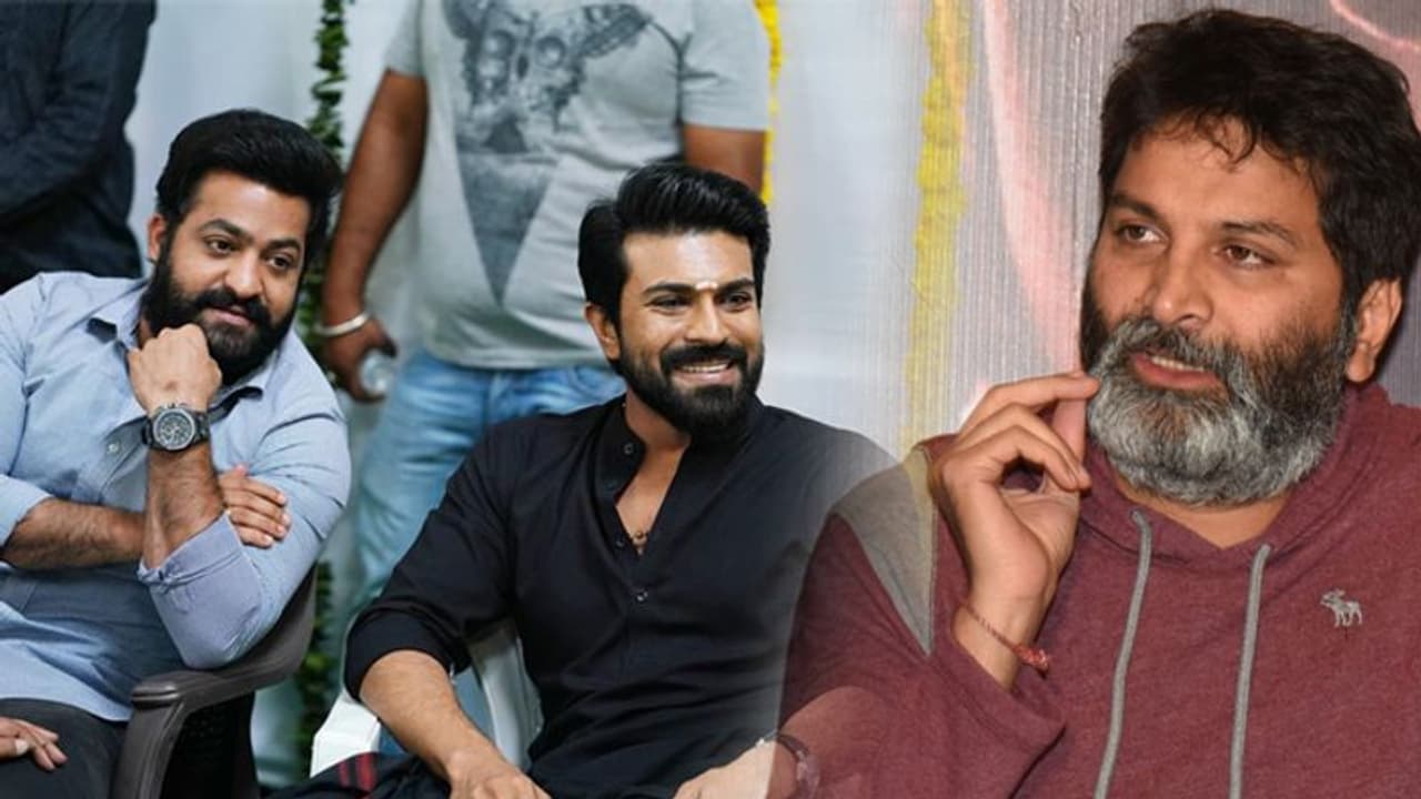 మహేష్ vs బన్నీ.. త్రివిక్రమ్ RRR స్కెచ్! మహేష్ vs బన్నీ.. త్రివిక్రమ్ RRR స్కెచ్!