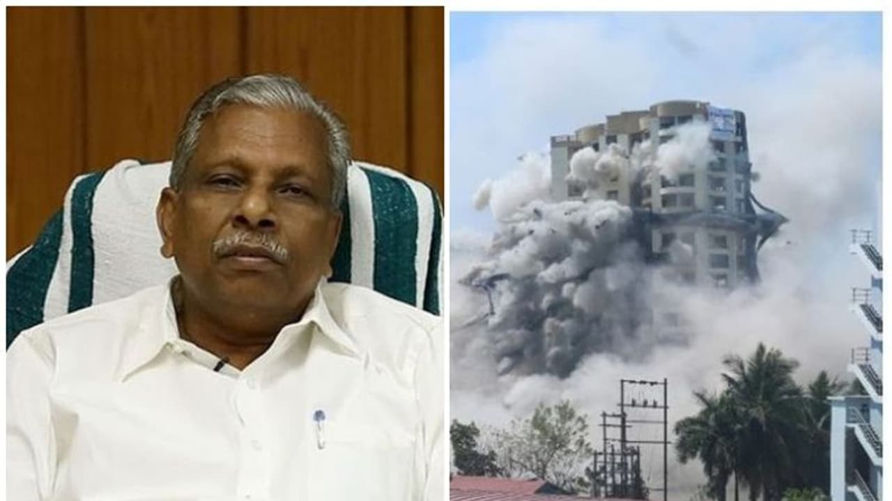 ഫ്ലാറ്റ് പൊളിക്കലിനിടെ വീടുകള്ക്ക് നാശമുണ്ടായെങ്കില് പരിഹരിക്കും: മന്ത്രി ഫ്ലാറ്റ് പൊളിക്കലിനിടെ വീടുകള്ക്ക് നാശമുണ്ടായെങ്കില് പരിഹരിക്കും: മന്ത്രി