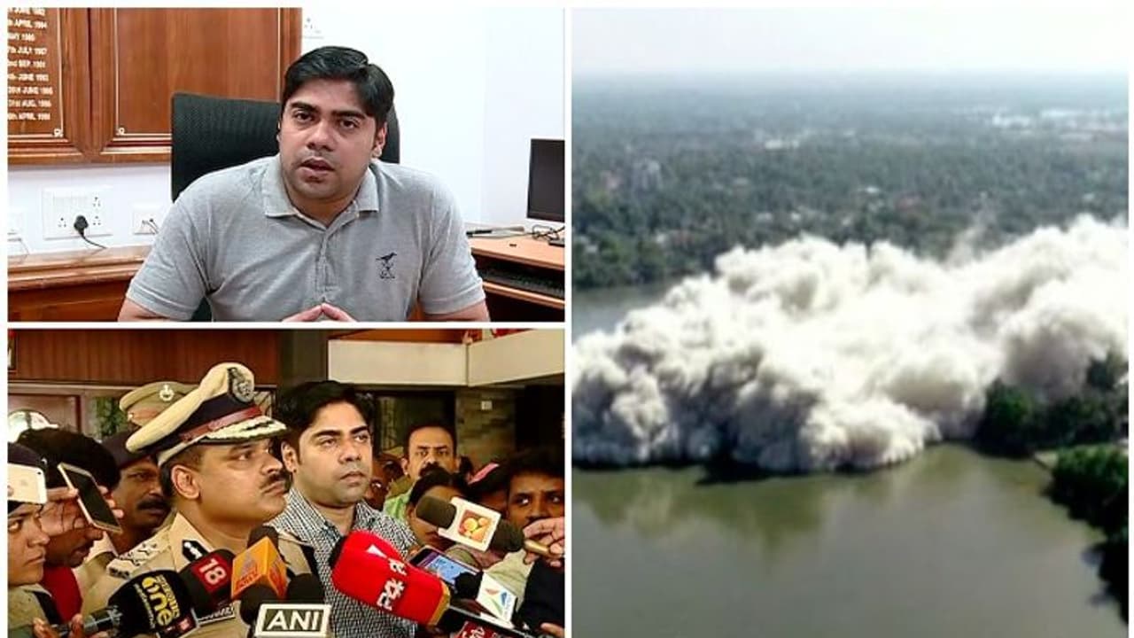 സീറോ ഡാമേജ്, വീടുകള്‍ സുരക്ഷിതമെന്ന് കളക്ടര്‍; എല്ലാം നിശ്ചയിച്ച പ്രകാരം നടന്നെന്ന് കമ്മീഷണര്‍