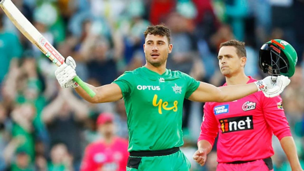 பிக்பேஷ் லீக்கில் வரலாறு படைத்த ஸ்டோய்னிஸ் கார்ட்ரைட் ஜோடி.. அல்டிமேட் ஃபார்மில் அபார சதமடித்து அசத்திய ஸ்டோய்னிஸ்