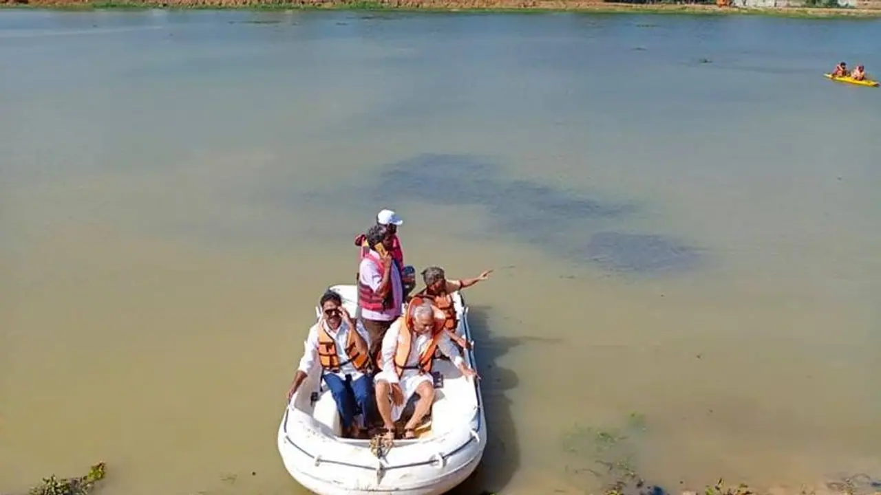 ಗಣಪತಿ ಕೆರೆಗೆ ಕಾಯಕಲ್ಪ, ಹಾಲಪ್ಪ ಕಾಗೋಡು ಜತೆಯಾದ್ರಪ್ಪ!