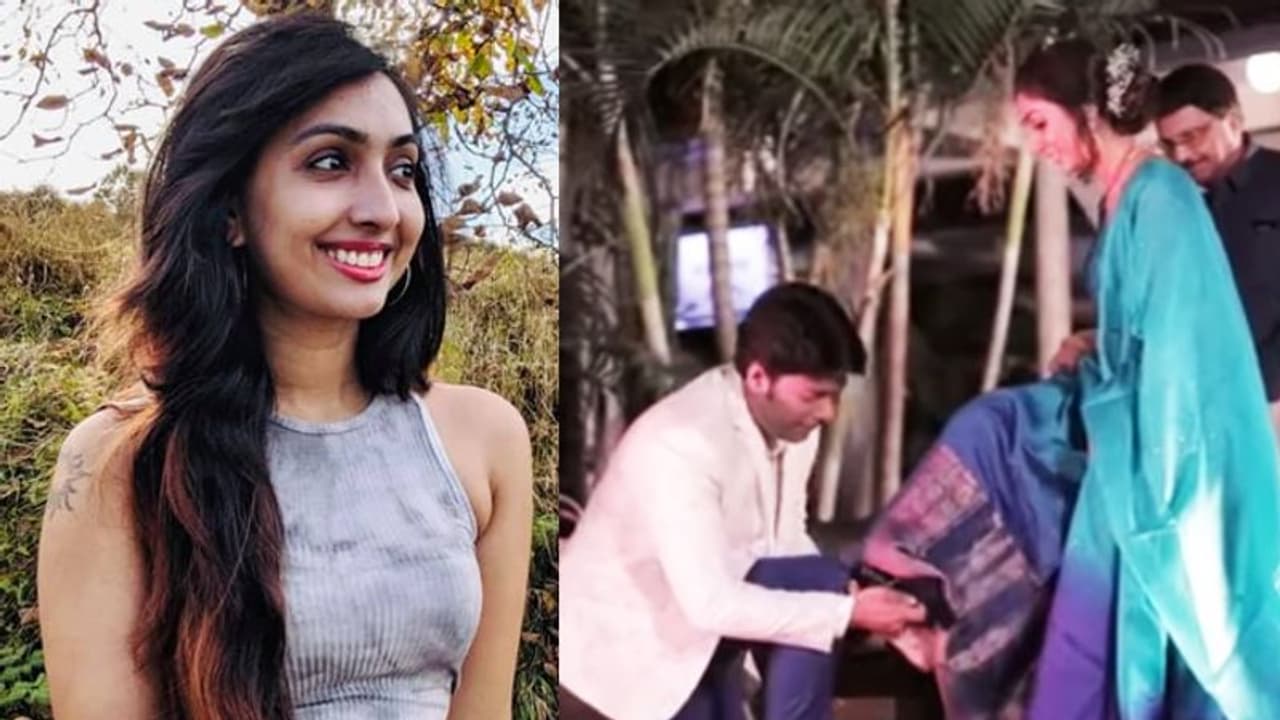 കാലില് ചിലങ്ക കെട്ടി ഒരു വിവാഹാഭ്യര്ഥന! ഉത്തര ഉണ്ണി വിവാഹിതയാവുന്നു കാലില് ചിലങ്ക കെട്ടി ഒരു വിവാഹാഭ്യര്ഥന! ഉത്തര ഉണ്ണി വിവാഹിതയാവുന്നു