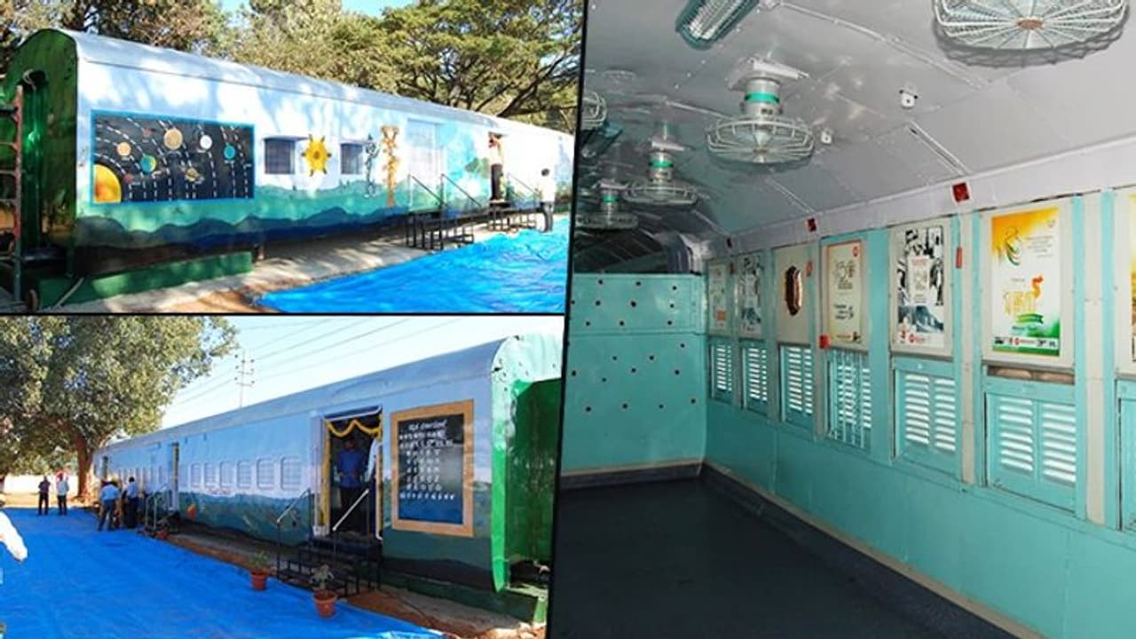 Railway coaches to track your studies in Karnataka, help you find a better station in life Railway coaches to track your studies in Karnataka, help you find a better station in life