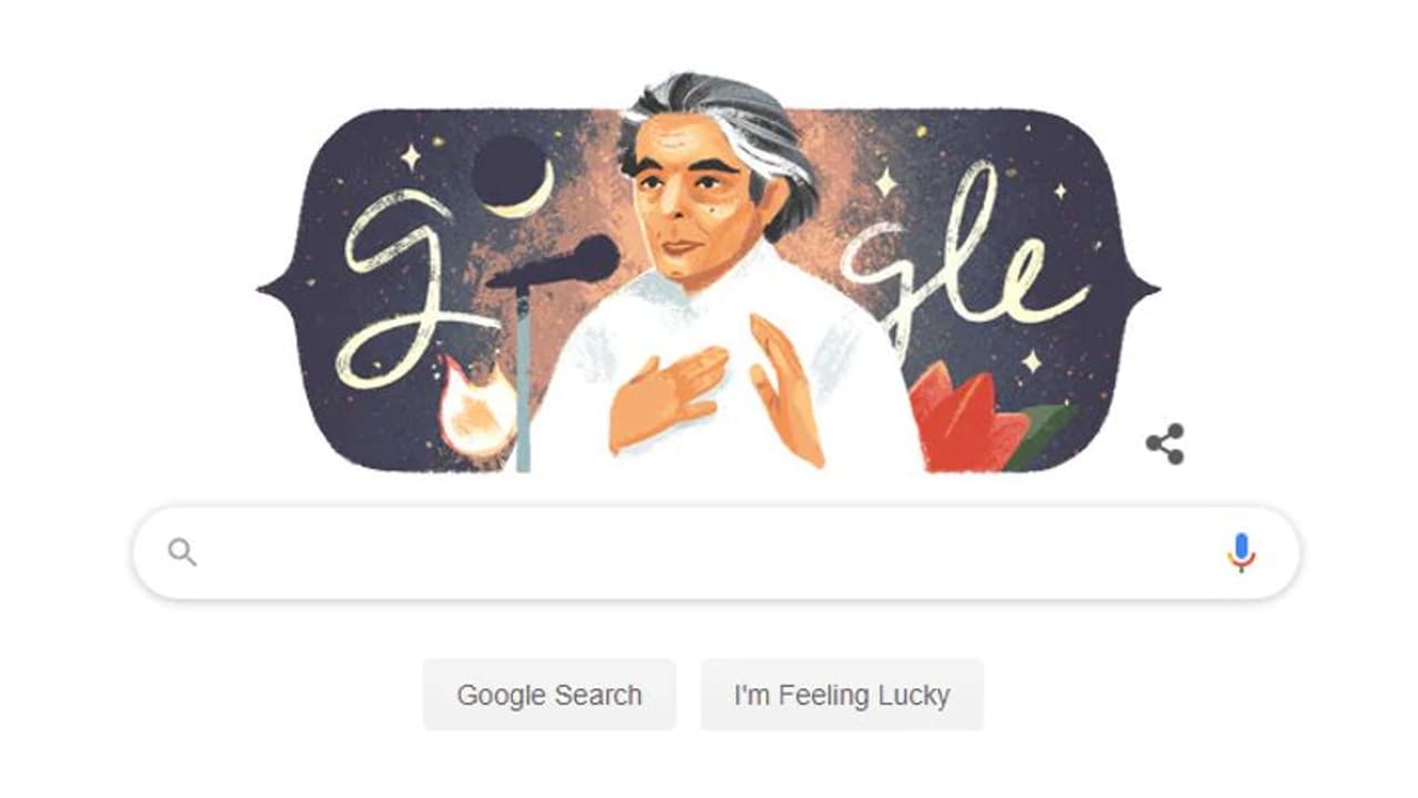 कैफी आजमी की 101वीं जयंती पर गूगल ने बनाया डूडल, कुछ ऐसे दी श्रद्धांजलि कैफी आजमी की 101वीं जयंती पर गूगल ने बनाया डूडल, कुछ ऐसे दी श्रद्धांजलि