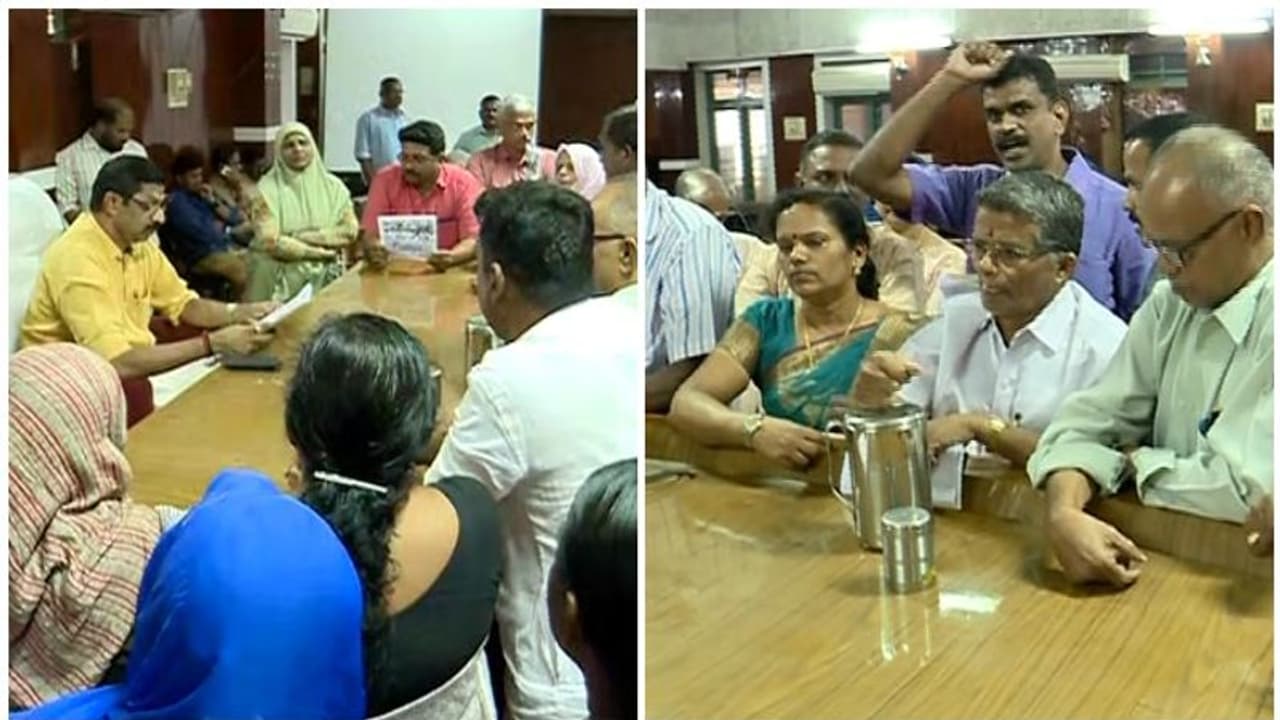 പൗരത്വ ഭേദഗതി നിയമത്തിനെതിരായ പ്രമേയം മൂന്നാം തവണയും ചർച്ചക്കെടുത്തില്ല; പാലക്കാട് നഗരസഭയിൽ പ്രതിപക്ഷ ബഹളം പൗരത്വ ഭേദഗതി നിയമത്തിനെതിരായ പ്രമേയം മൂന്നാം തവണയും ചർച്ചക്കെടുത്തില്ല; പാലക്കാട് നഗരസഭയിൽ പ്രതിപക്ഷ ബഹളം