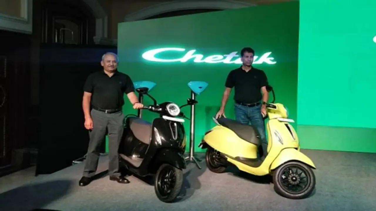 వచ్చేసింది బజాజ్ చేతక్ ఎలక్ట్రిక్ స్కూటర్... ధర ఎంతంటే...? వచ్చేసింది బజాజ్ చేతక్ ఎలక్ట్రిక్ స్కూటర్... ధర ఎంతంటే...?