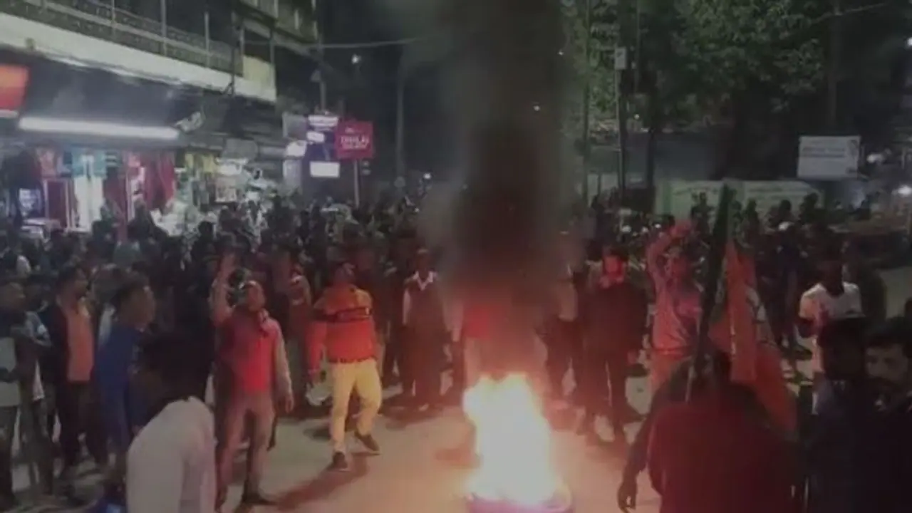 পুলিশি হেফাজতে বিজেপি কর্মী র মৃত্যু, ফের অগ্নিগর্ভ দিনহাটা