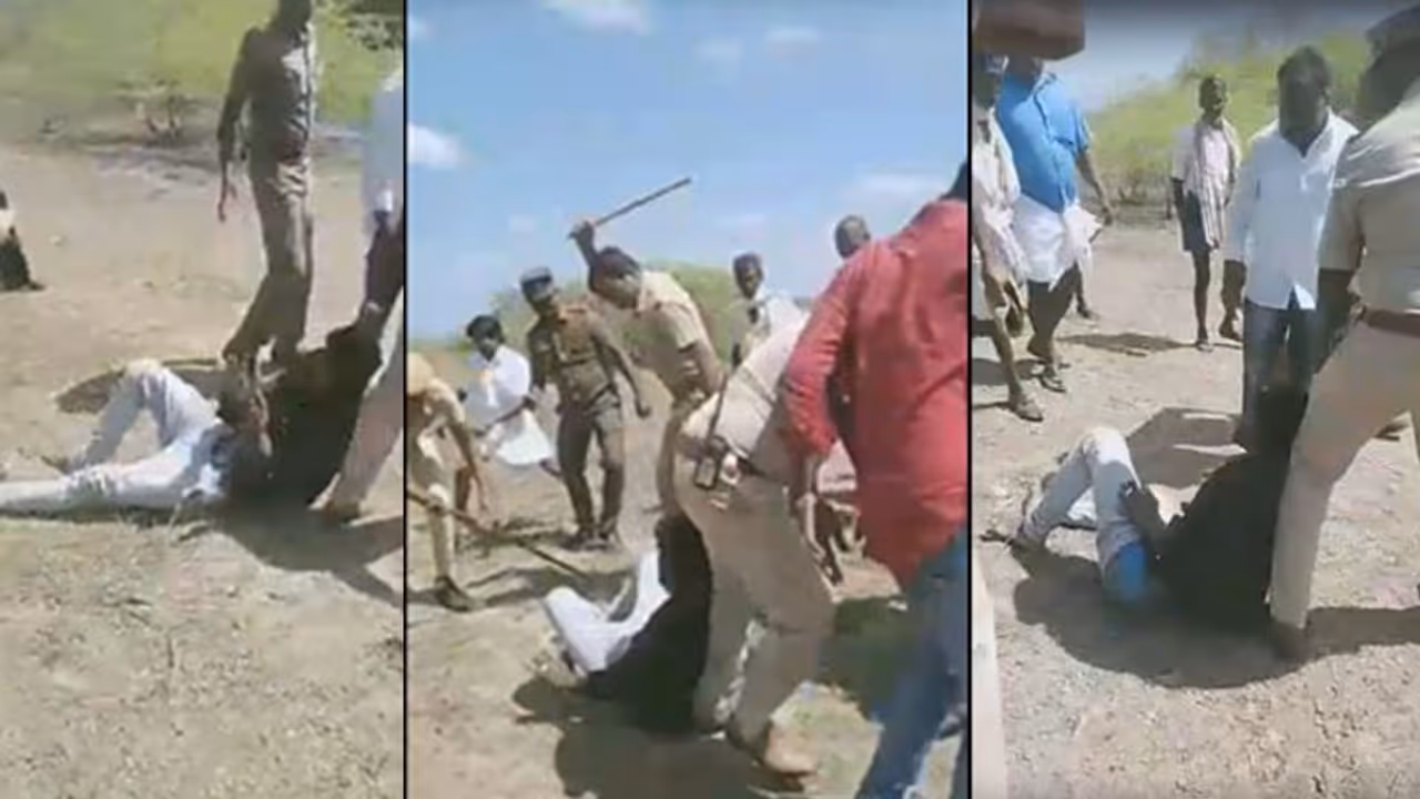 டிஎஸ்பி கையை வெட்டிய ரவுடிக்கு விருந்து வைத்து கவனித்த போலீஸ்... வைரலாகும் வீடியோ..!