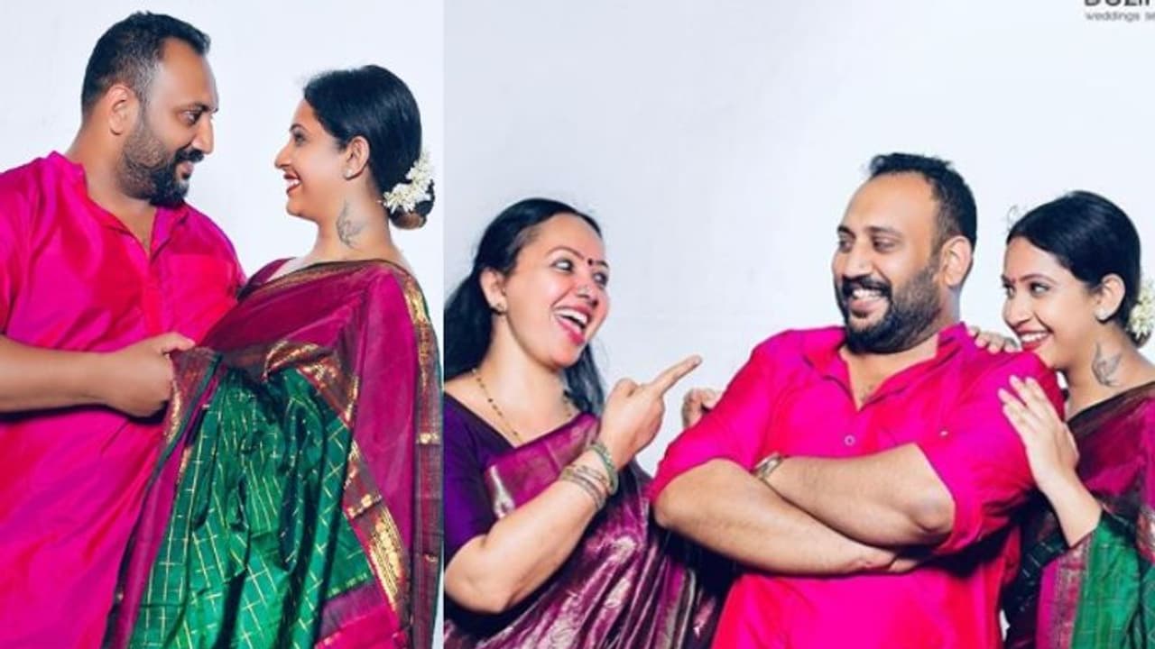 ഇത് ട്രഡീഷനല് സ്റ്റൈല്; പട്ടുസാരിയില് വിവാഹനിശ്ചയത്തിന് തിളങ്ങി സൗഭാഗ്യ വെങ്കിടേഷ് ഇത് ട്രഡീഷനല് സ്റ്റൈല്; പട്ടുസാരിയില് വിവാഹനിശ്ചയത്തിന് തിളങ്ങി സൗഭാഗ്യ വെങ്കിടേഷ്