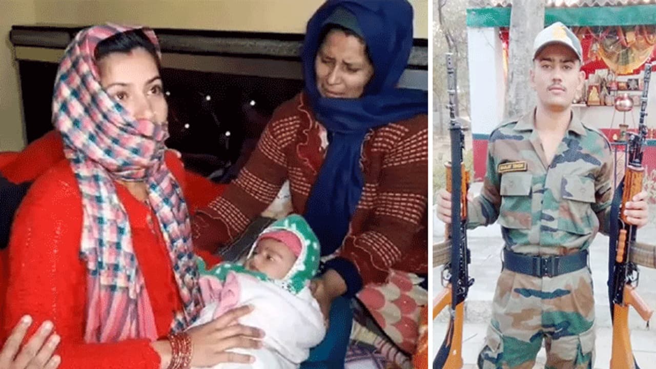 एक महीने पहले घर आई थी 'नन्ही परी', पत्नी से वादा किया बेटी को देखने जल्द आऊंगा...आ गई शहादत की खबर एक महीने पहले घर आई थी 'नन्ही परी', पत्नी से वादा किया बेटी को देखने जल्द आऊंगा...आ गई शहादत की खबर