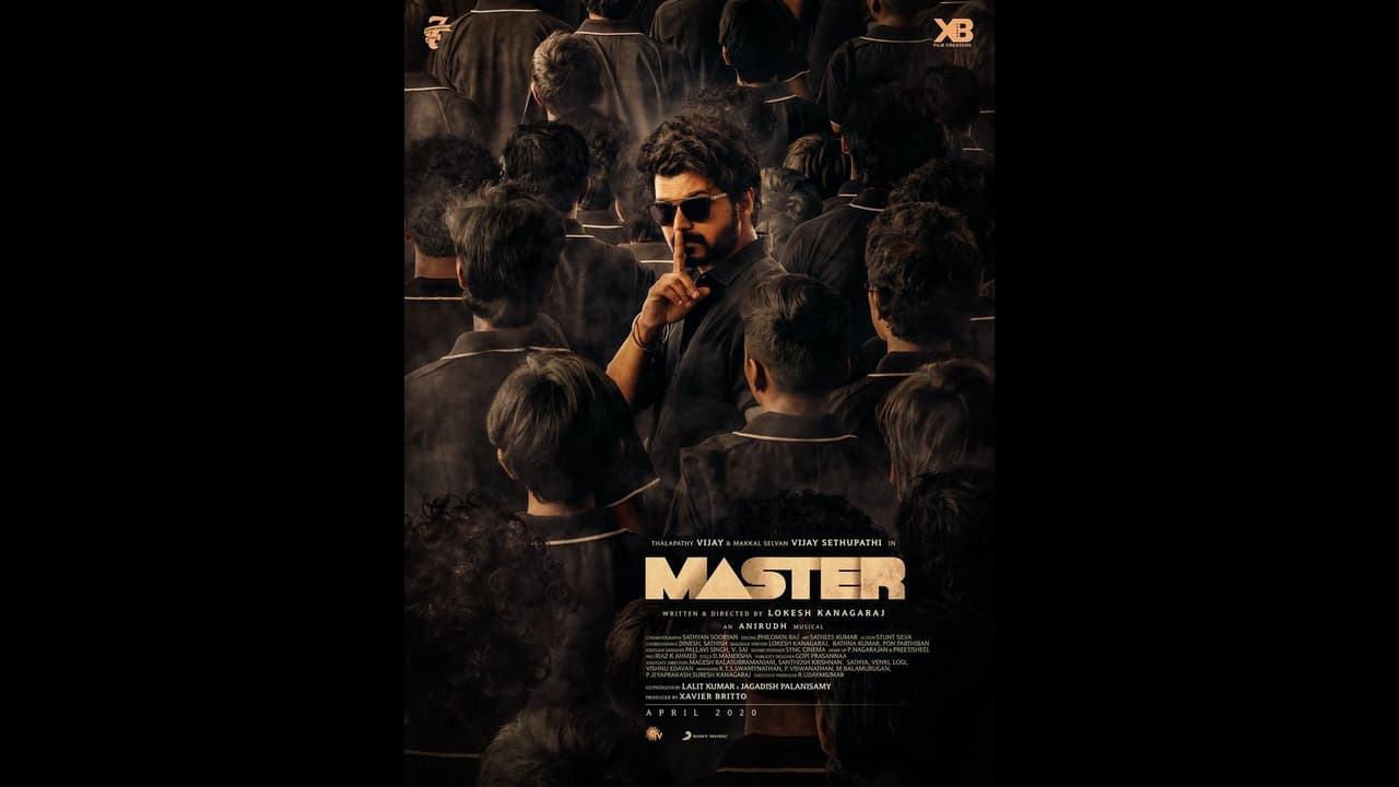 Pongal treat for Thalapathy fans: Second poster of Vijay's Master out Pongal treat for Thalapathy fans: Second poster of Vijay's Master out