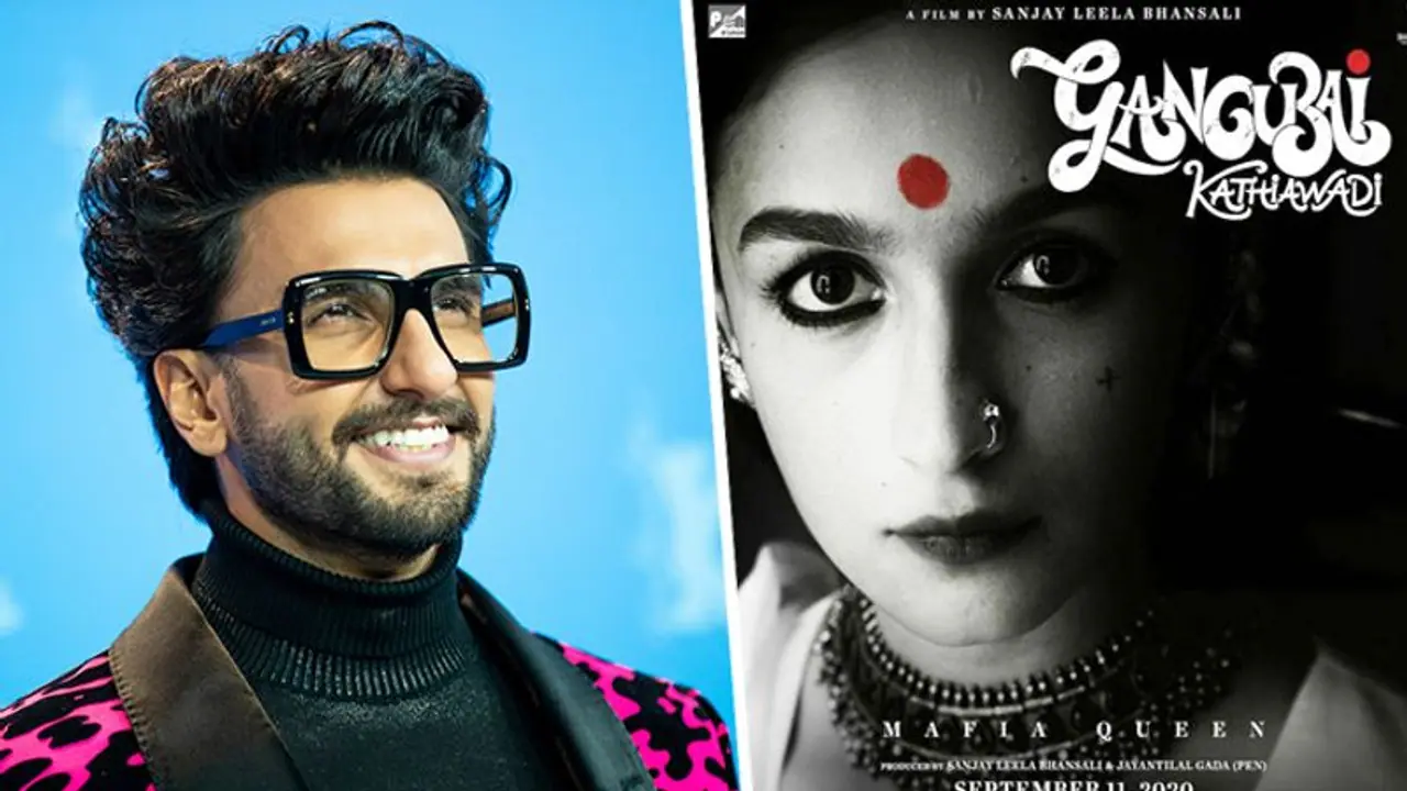 Gangubai Kathiawadi: Here's how Ranveer Singh reacted to Alia Bhatt's first look Gangubai Kathiawadi: Here's how Ranveer Singh reacted to Alia Bhatt's first look
