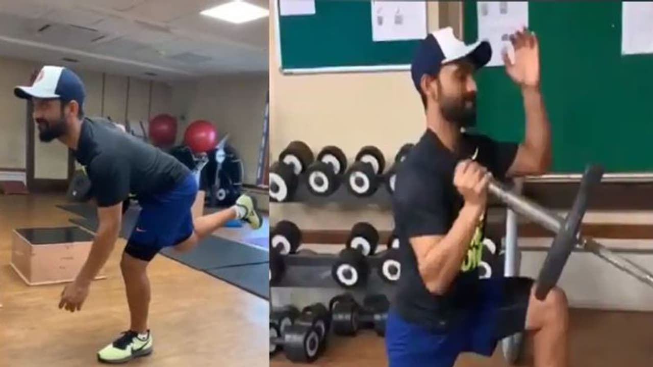 सिर्फ क्रिकेट ही नहीं एक्सरसाइज में भी मजे लेते हैं रहाणे, स्लिप कैचिंग के लिए करते हैं ये काम सिर्फ क्रिकेट ही नहीं एक्सरसाइज में भी मजे लेते हैं रहाणे, स्लिप कैचिंग के लिए करते हैं ये काम